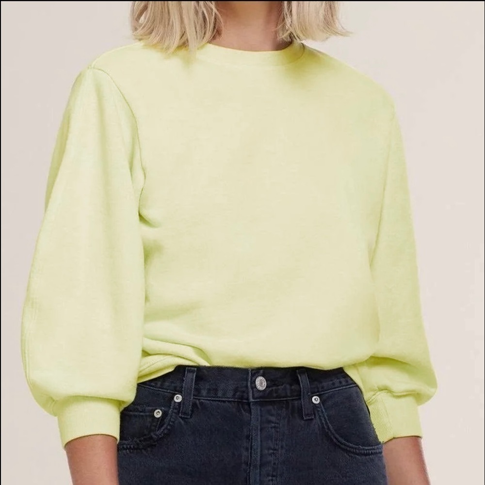 Agolde Thora Sweatshirt Size Small - Picture 2 of 9